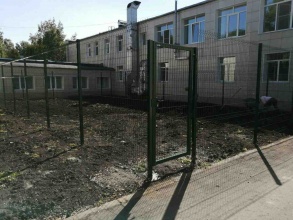 3D заборы для школы 15 метров фото в Красково