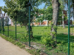 3D заборы для школы 90 метров фото в Красково